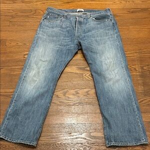 Levi's 501 Jeans Mens 38x30 Distressed Straight Leg